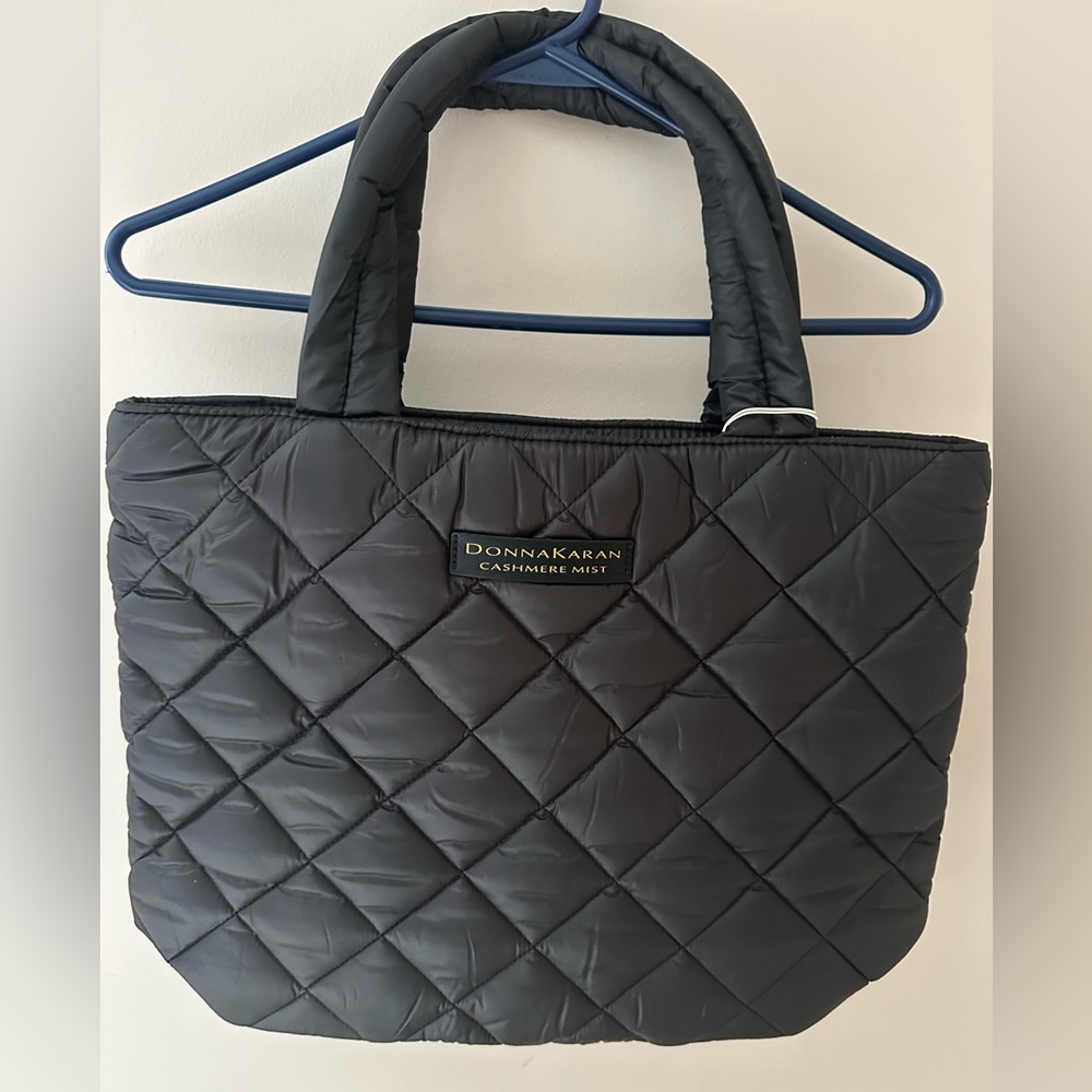 Donna Karan BRAND NEW Quilted Brown Tote Bag